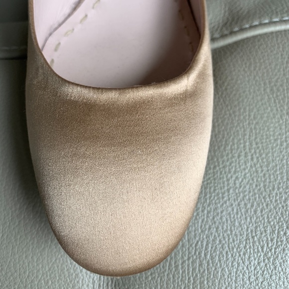 Miu Miu Crystal Low Heel Satin Pumps - Picture 2 of 6